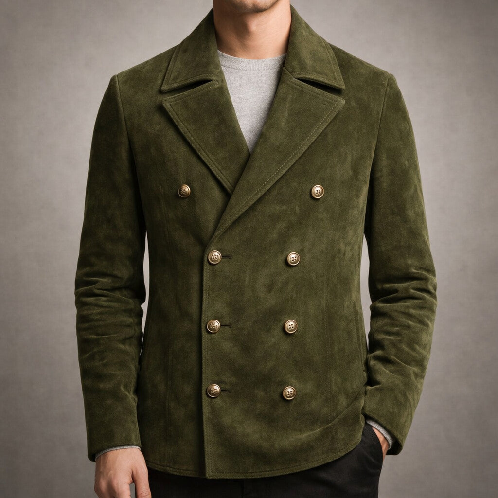 Vittorio Wildleder-Cabanjacke
