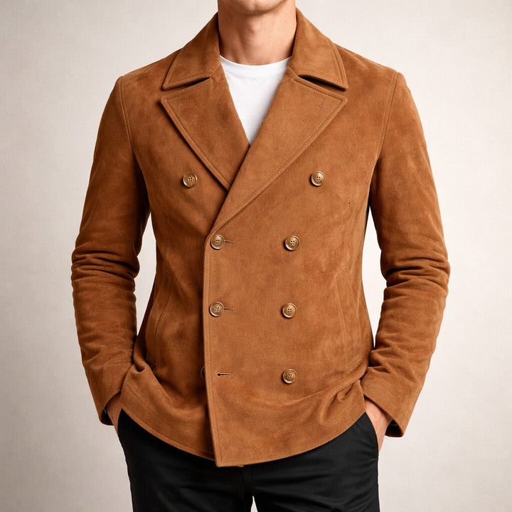 Vittorio Wildleder-Cabanjacke
