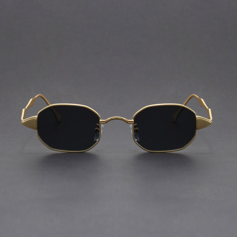 Sebastien Skulpturale Metall-Sonnenbrille