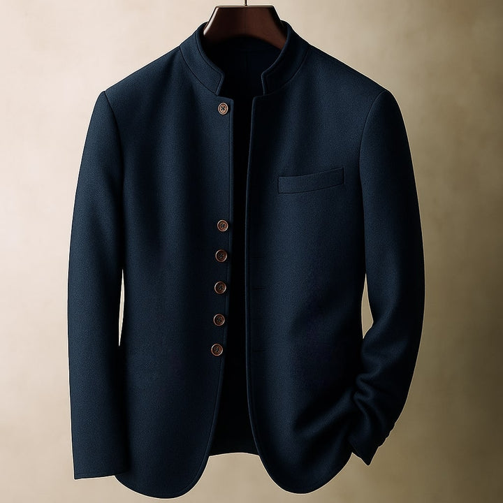 Matteo Wolljacke mit Stehkragen