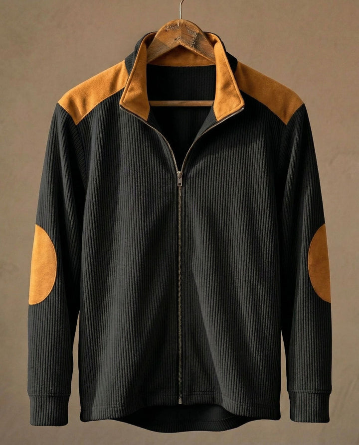 Enzo Rippjacke mit Reißverschluss