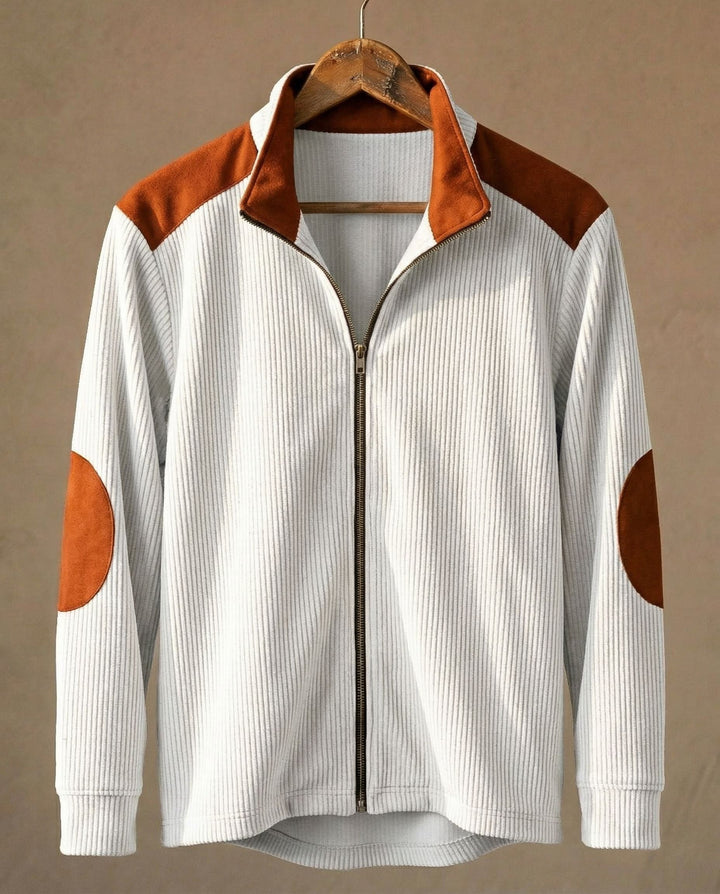 Enzo Rippjacke mit Reißverschluss