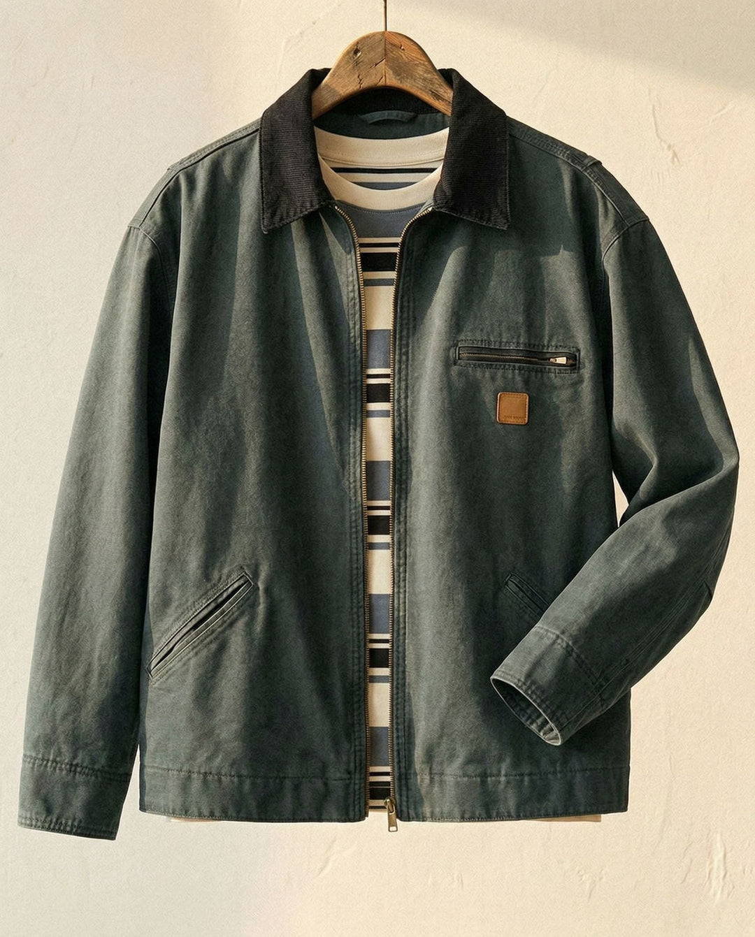 Alessandro Baumwolljacke mit Reißverschluss