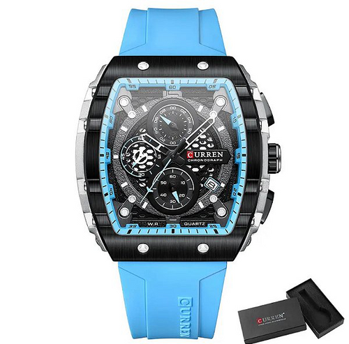 Curren Regent Light Blue Men's Watch