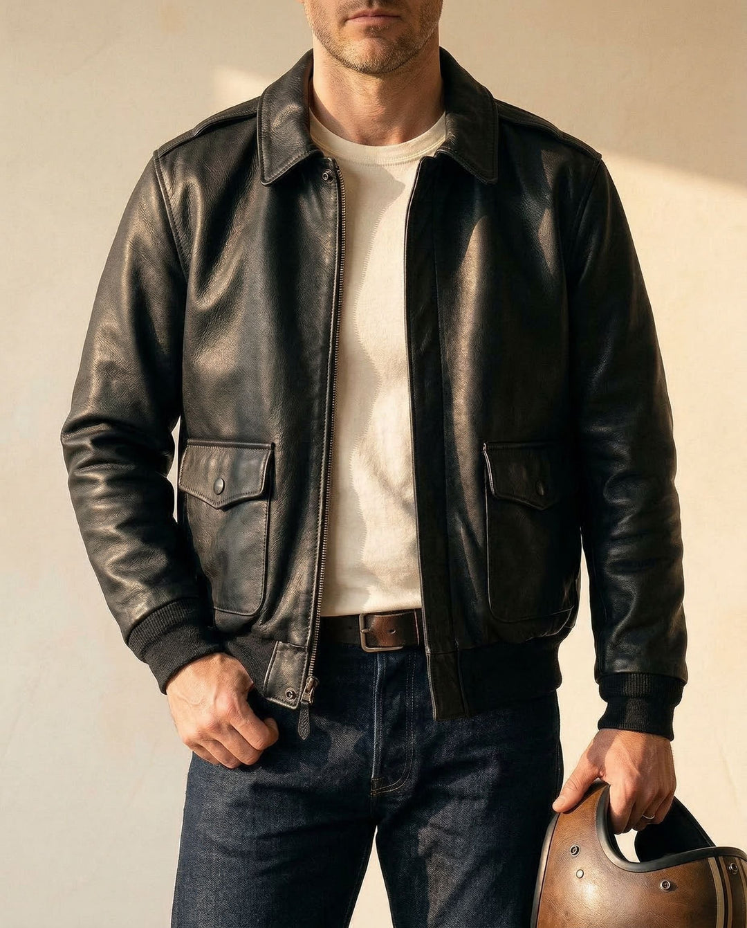 Leonardo Lederjacke