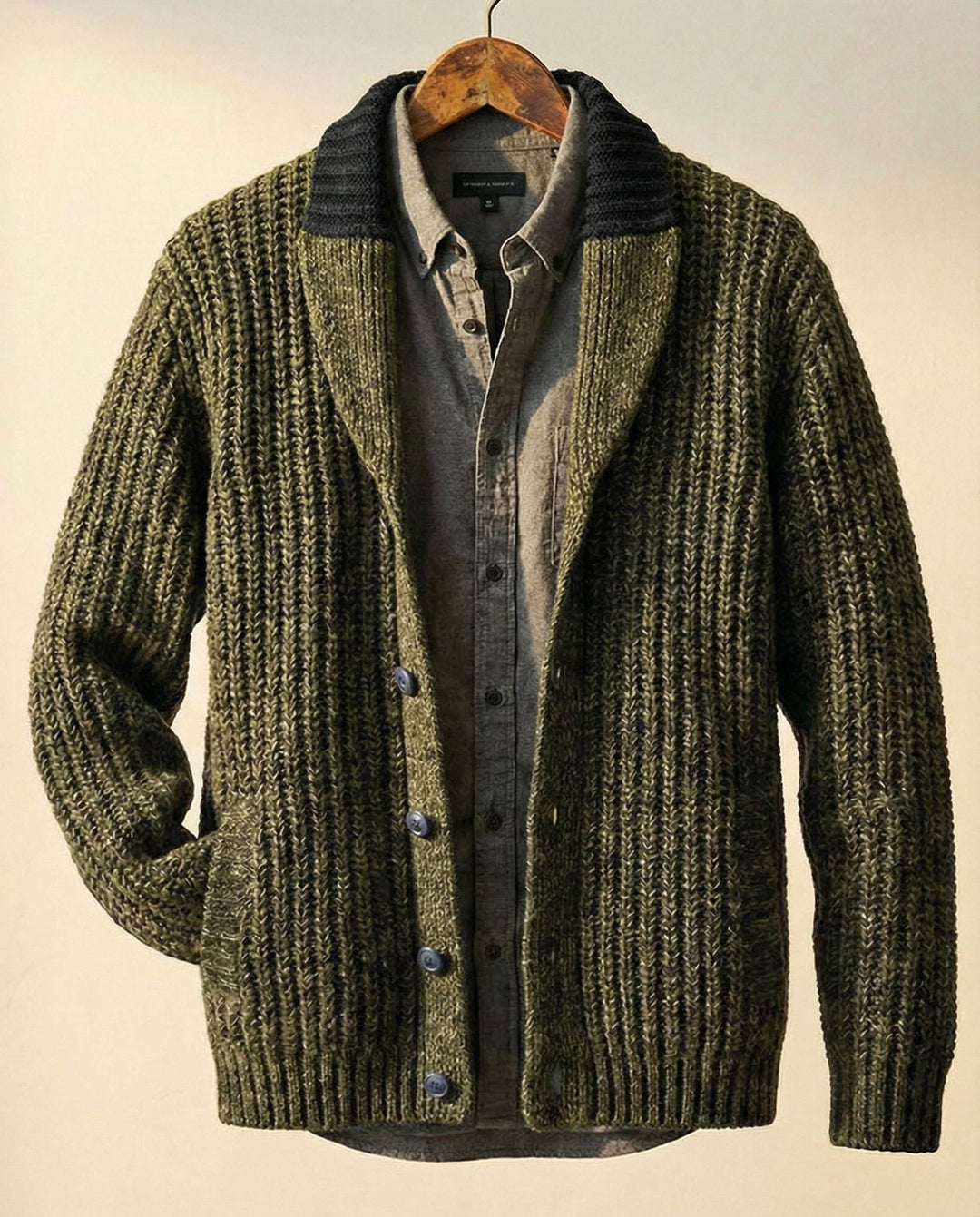 Dario Strickjacke aus Wollmischung