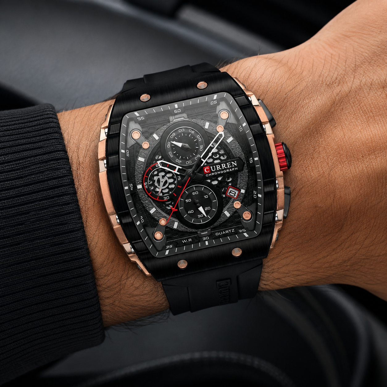 Curren Regent Black Men's Watch