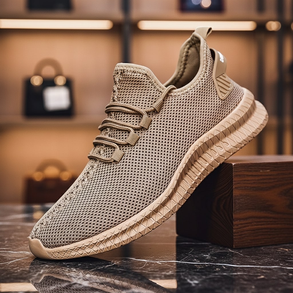 Elio Atmungsaktiver Mesh-Sneaker