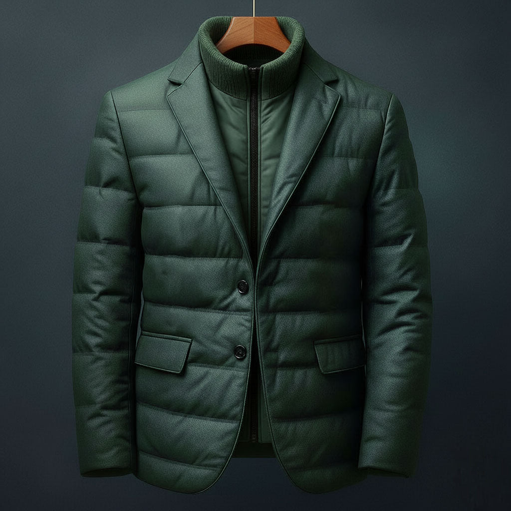 Theron Wattierte Blazer-Jacke