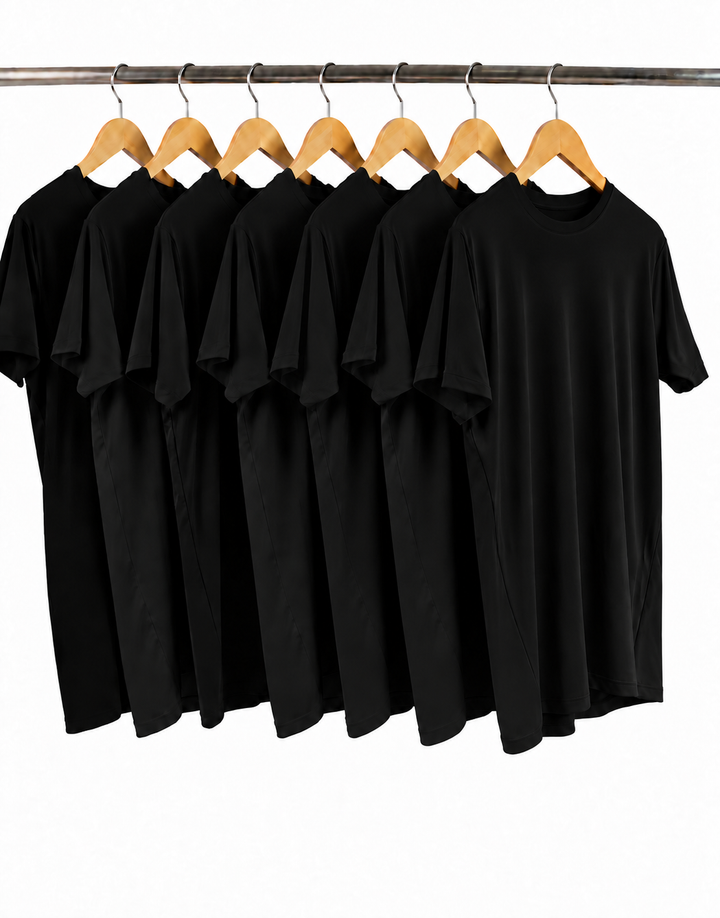 7er T-Shirt Vorteilspack – 4 kaufen, 3 gratis