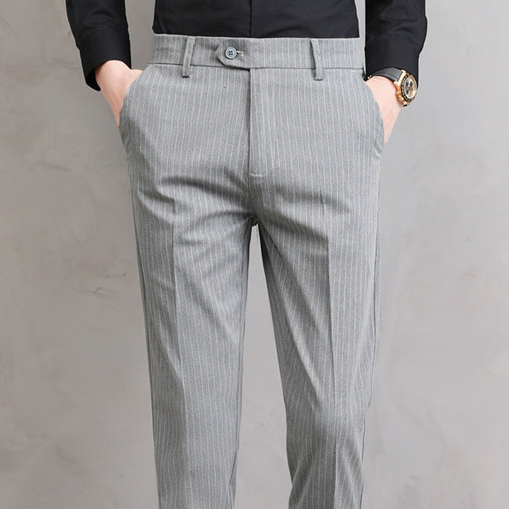 Adriano Getailorte Nadelstreifenhose
