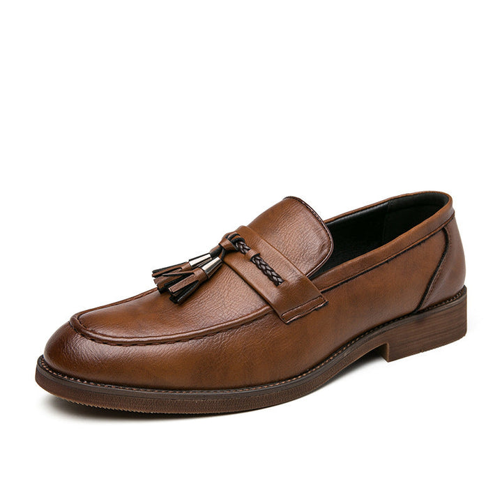 Luciano Leder-Loafer mit Quasten