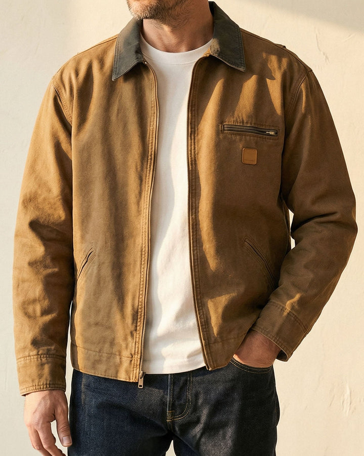 Alessandro Baumwolljacke mit Reißverschluss