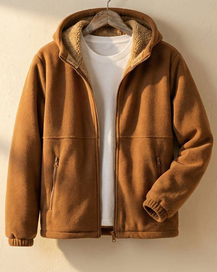 Ricardo Fleece-gefütterter Hoodie mit Reißverschluss
