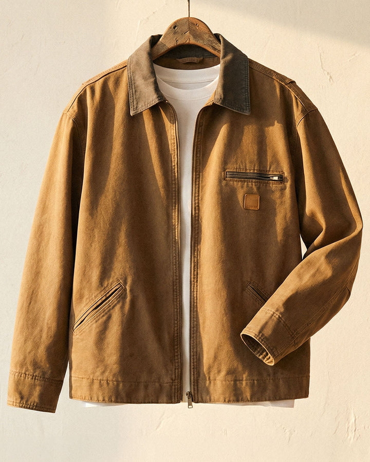 Alessandro Baumwolljacke mit Reißverschluss