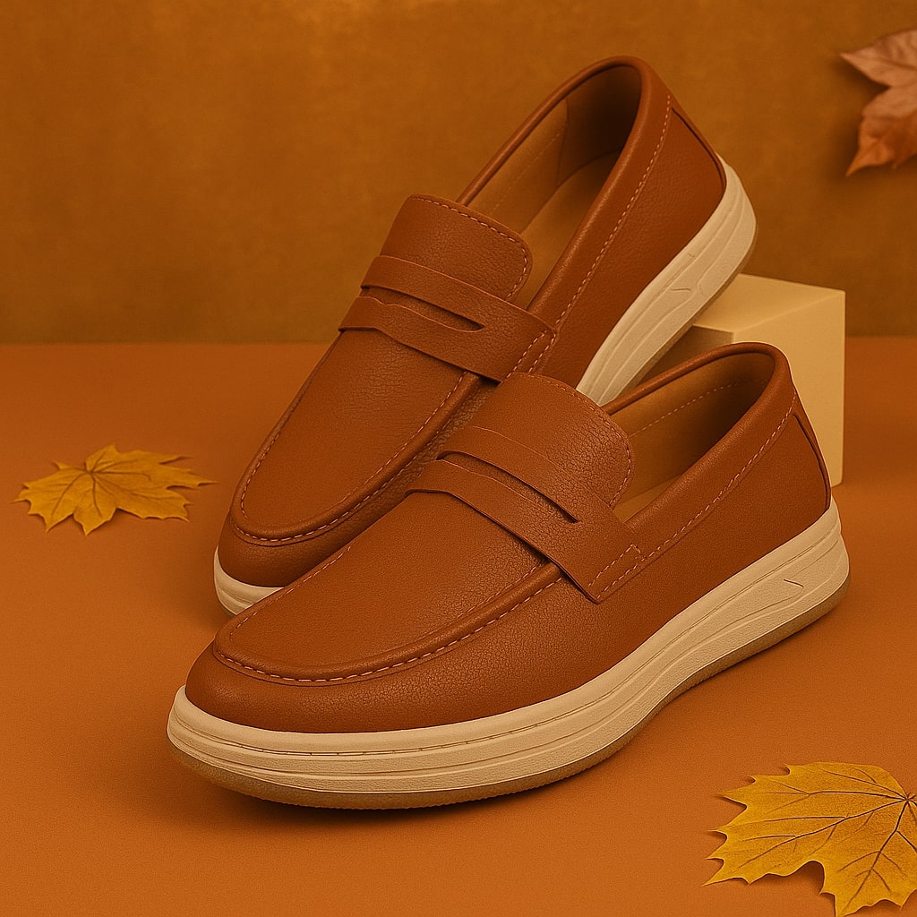 Angelo Penny-Leder-Loafer