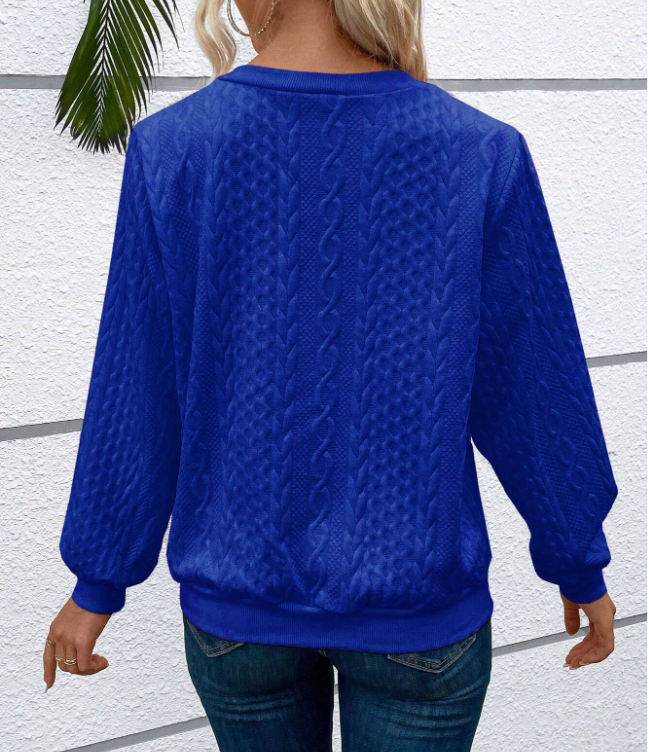 AVELOR Amy Zip Knit Sweater