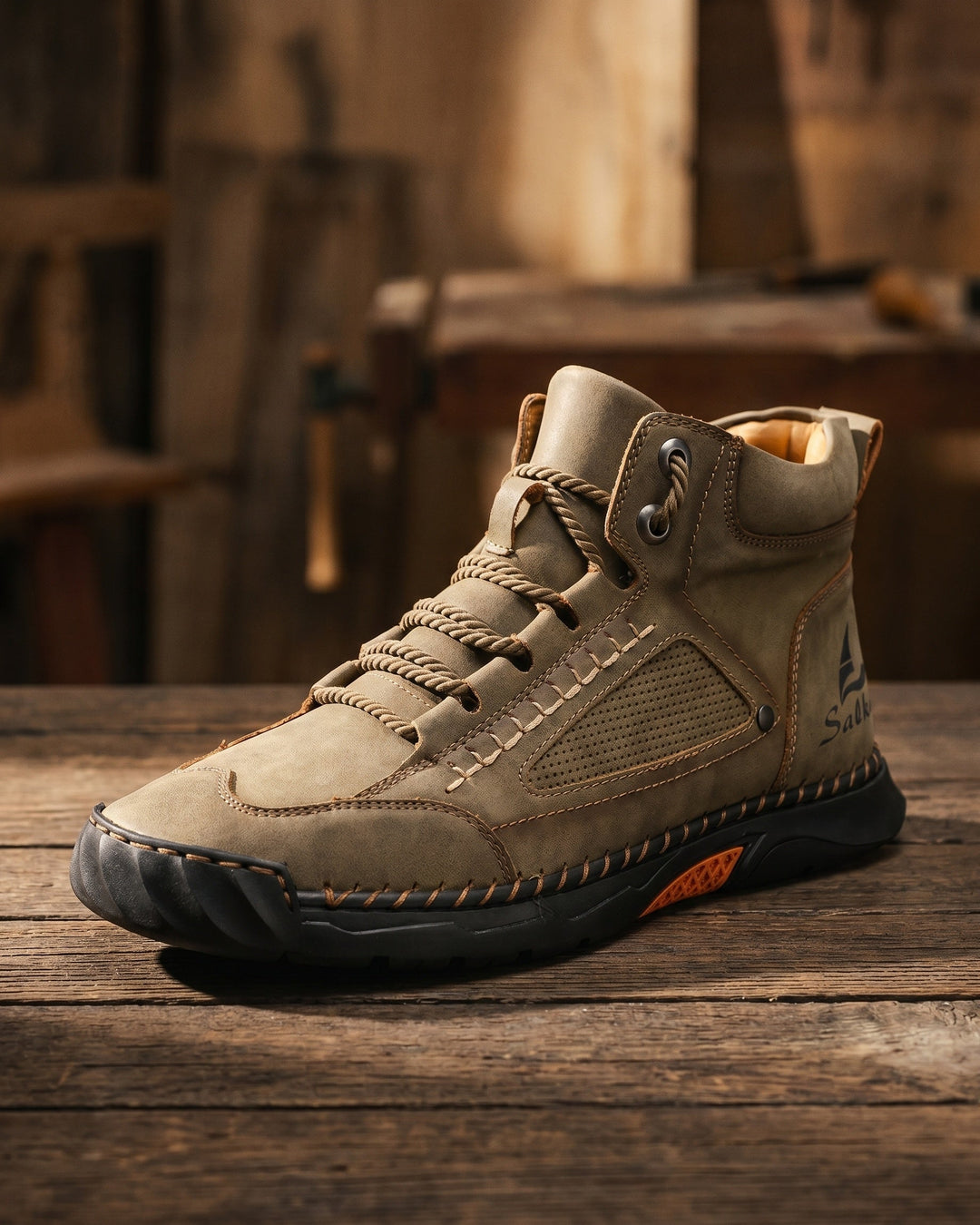 Bonifacio Knöchelhoher Stiefel aus veganem Leder