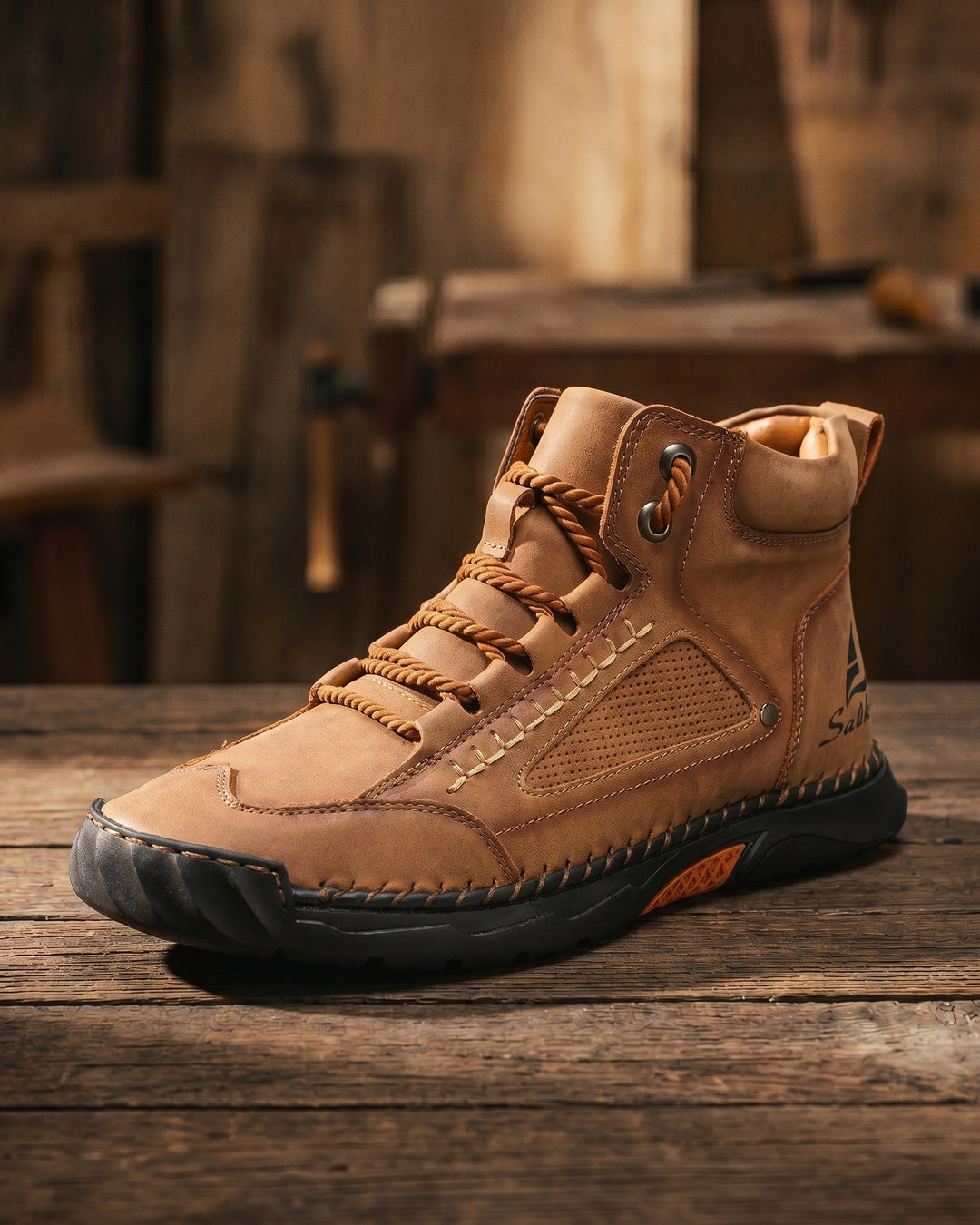 Bonifacio Knöchelhoher Stiefel aus veganem Leder