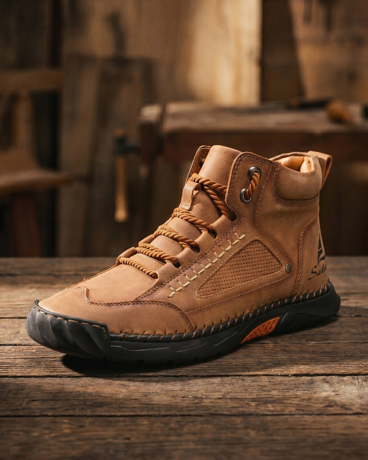 Bonifacio Knöchelhoher Stiefel aus veganem Leder