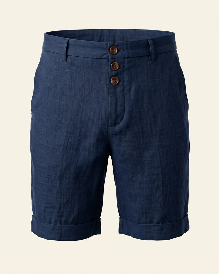Eugenio Taillierte Chino-Shorts aus Leinen