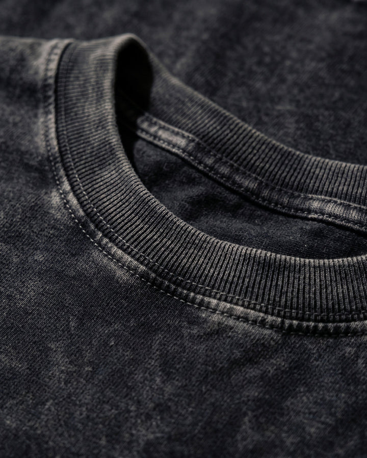 Elio Oversize-T-Shirt aus gewaschener Baumwolle