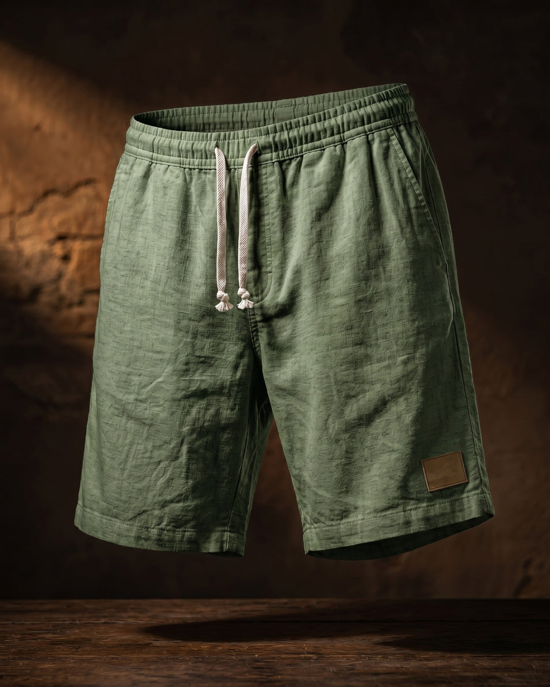 Rodrigo Leinen-Shorts mit Kordelzug