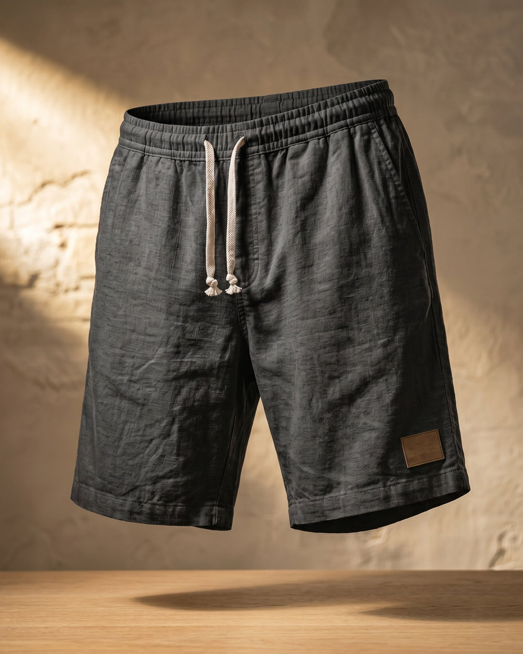 Rodrigo Leinen-Shorts mit Kordelzug