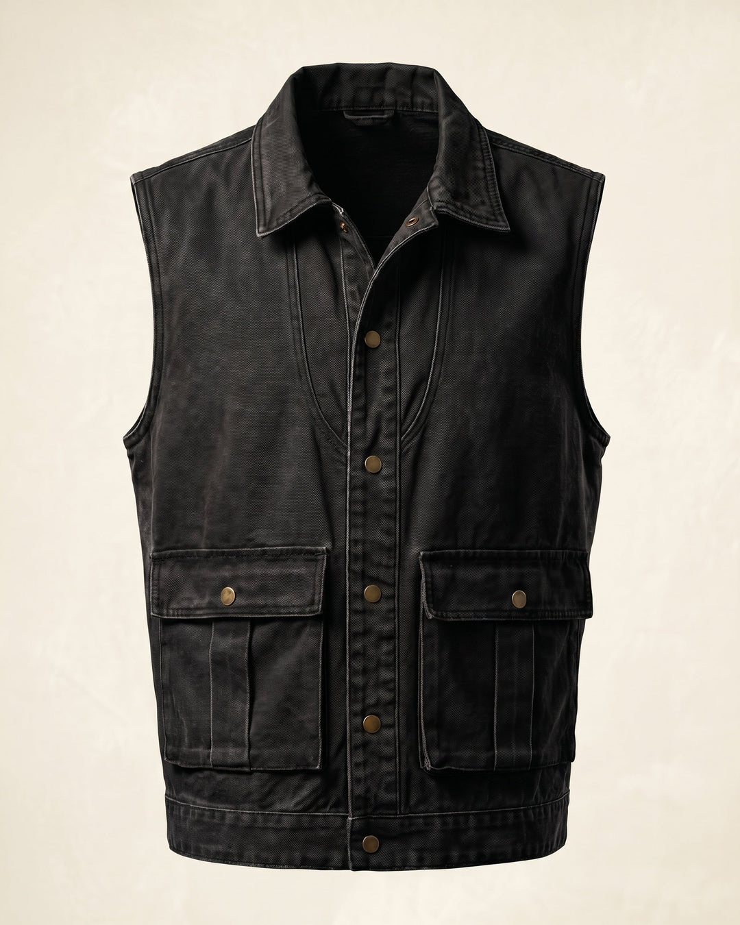 Donato Utility-Weste aus Baumwolle