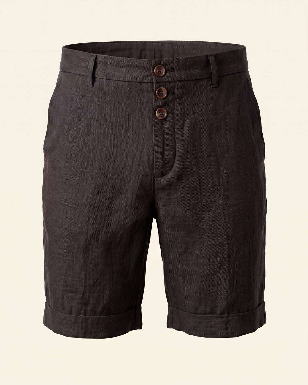 Eugenio Taillierte Chino-Shorts aus Leinen