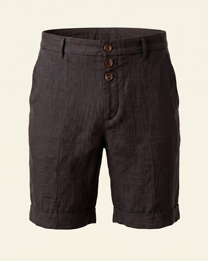 Eugenio Taillierte Chino-Shorts aus Leinen