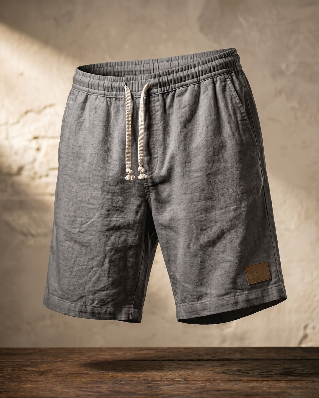 Rodrigo Leinen-Shorts mit Kordelzug