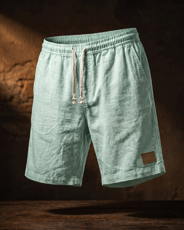 Rodrigo Leinen-Shorts mit Kordelzug