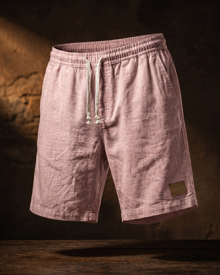 Rodrigo Leinen-Shorts mit Kordelzug