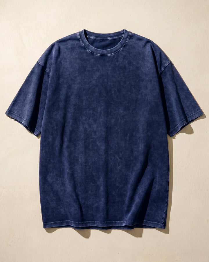 Elio Oversize-T-Shirt aus gewaschener Baumwolle