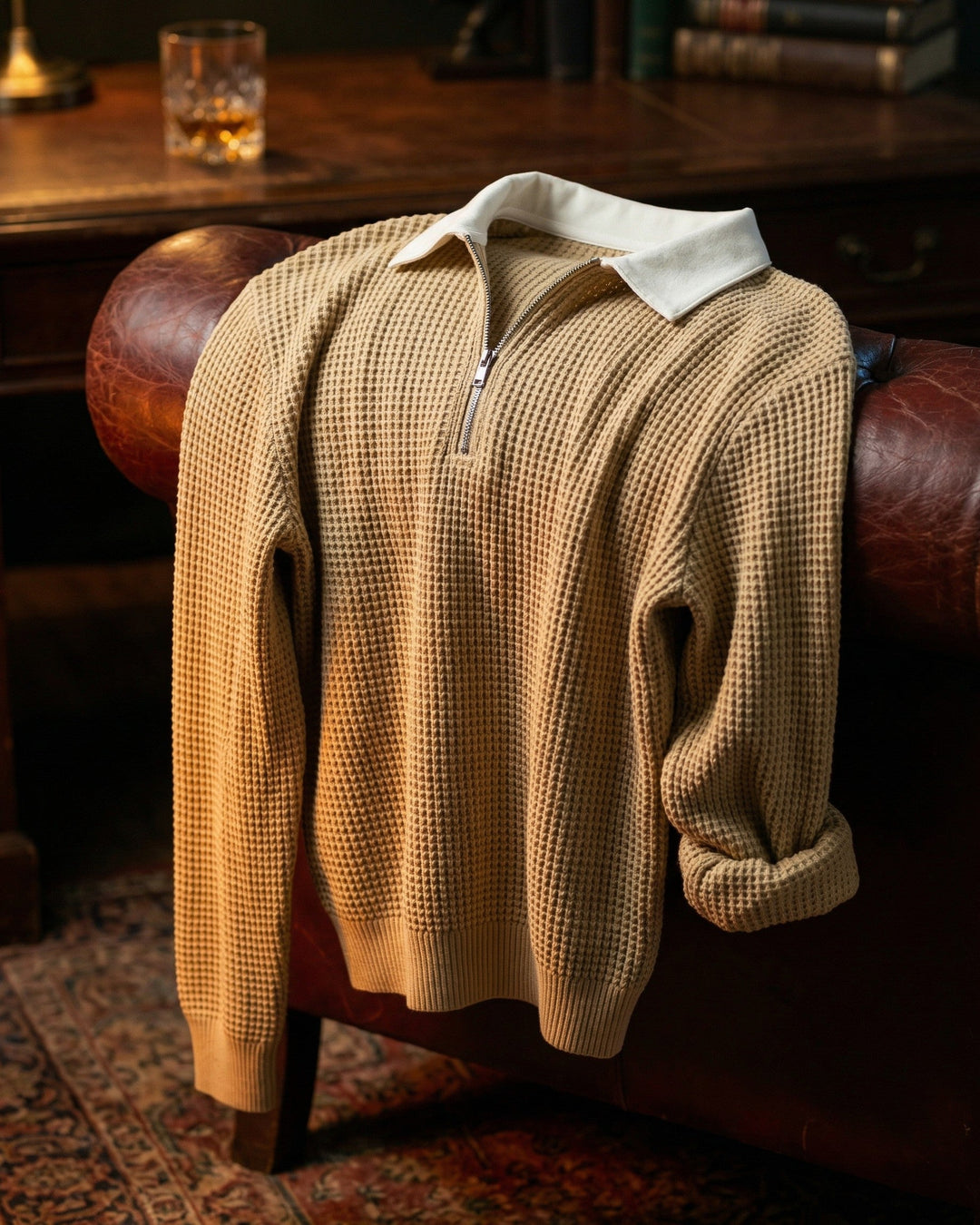 Davide Strick-Poloshirt