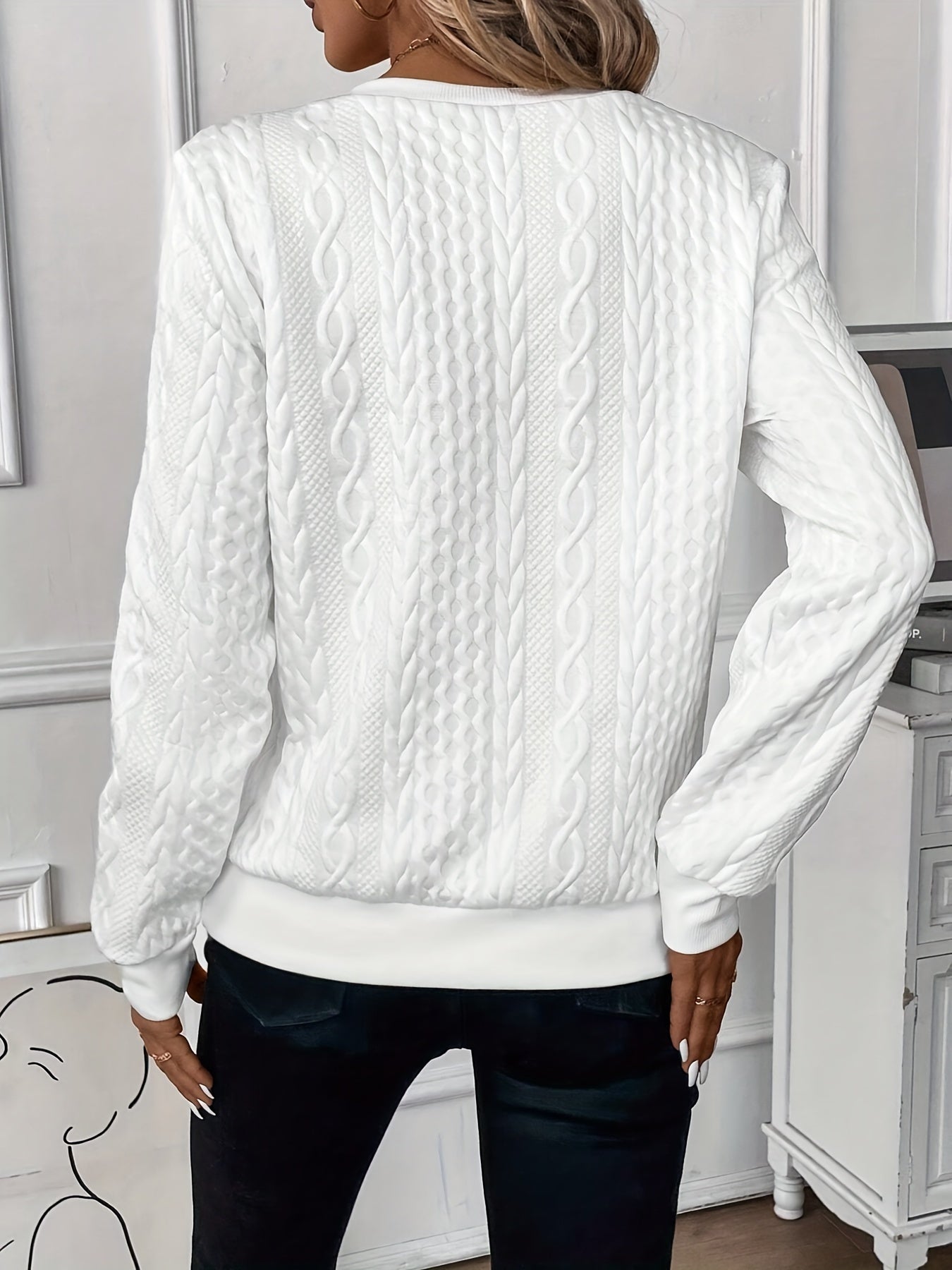 AVELOR Amy Zip Knit Sweater