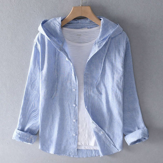 AVELOR Nova Linen Hoodie