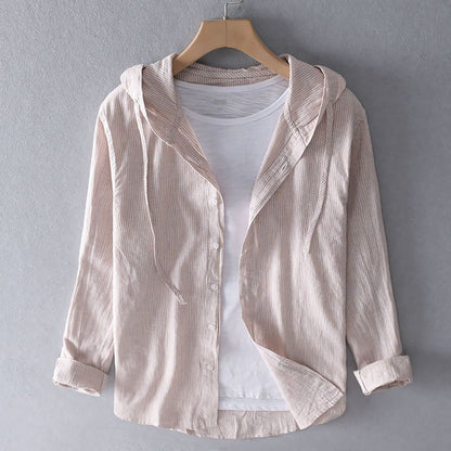 AVELOR Nova Linen Hoodie