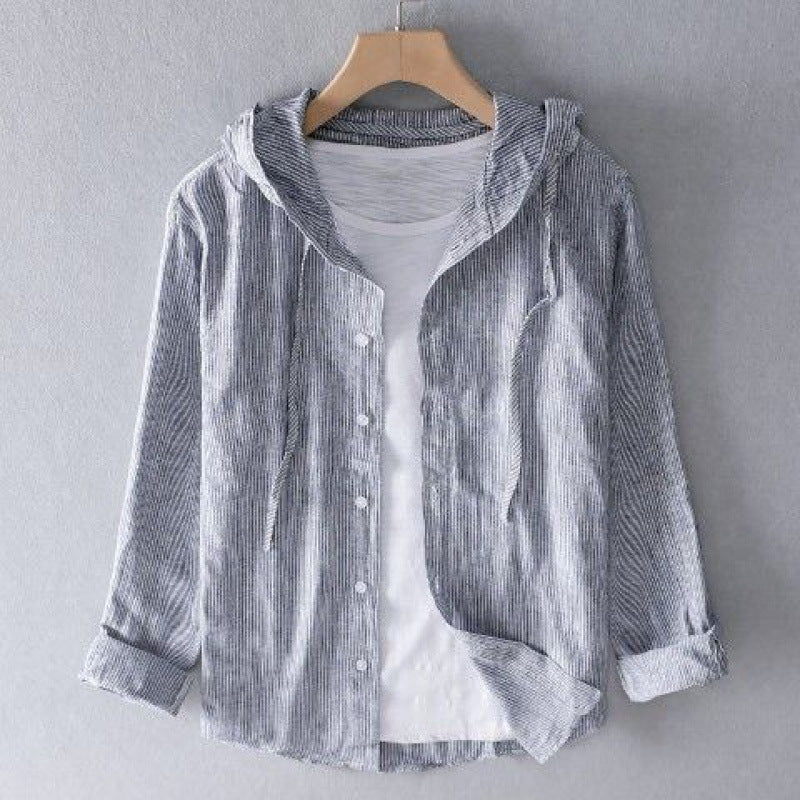 AVELOR Nova Linen Hoodie