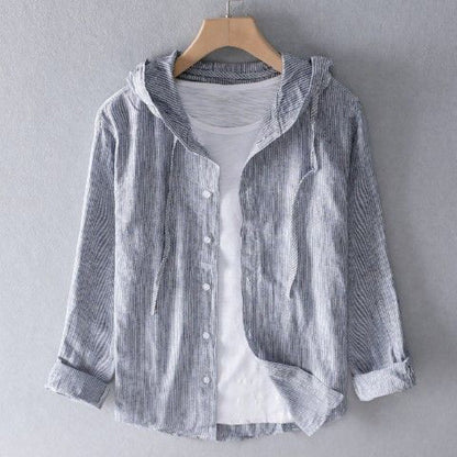 AVELOR Nova Linen Hoodie