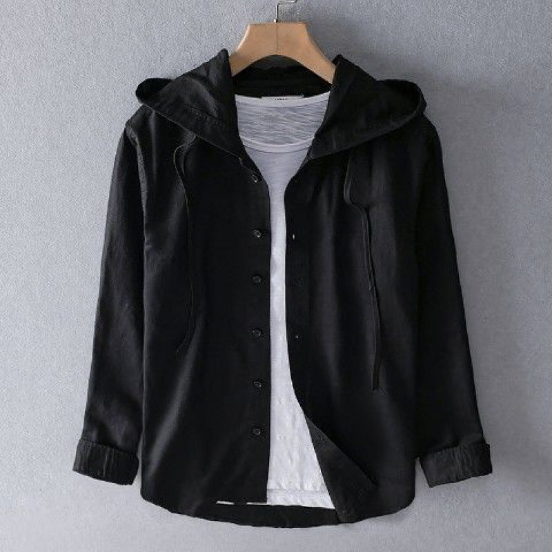 AVELOR Nova Linen Hoodie