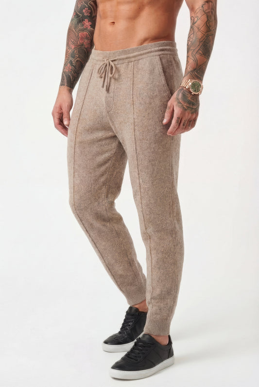 AVELOR Cloud Merino Pants - Beige