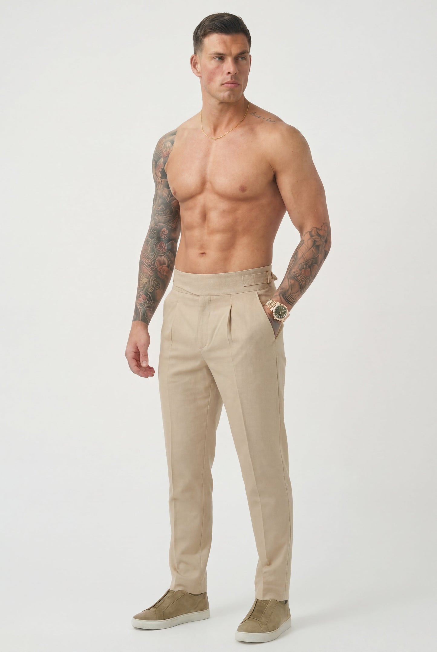 AVELOR Lockhart Trousers - Cream