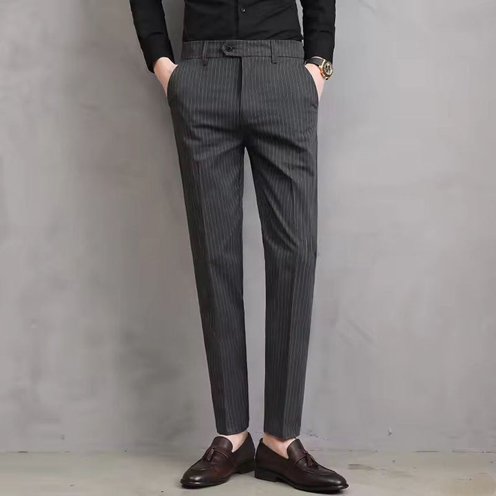 Adriano Getailorte Nadelstreifenhose