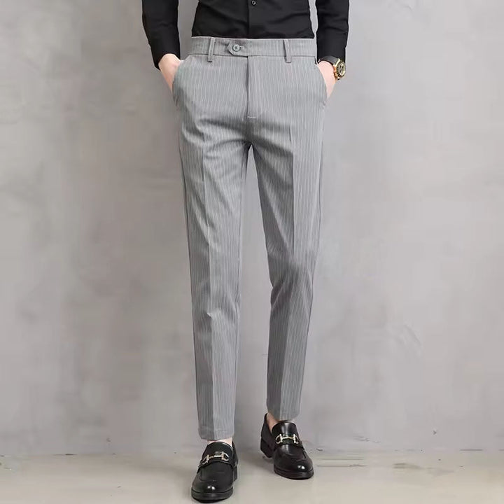Adriano Getailorte Nadelstreifenhose