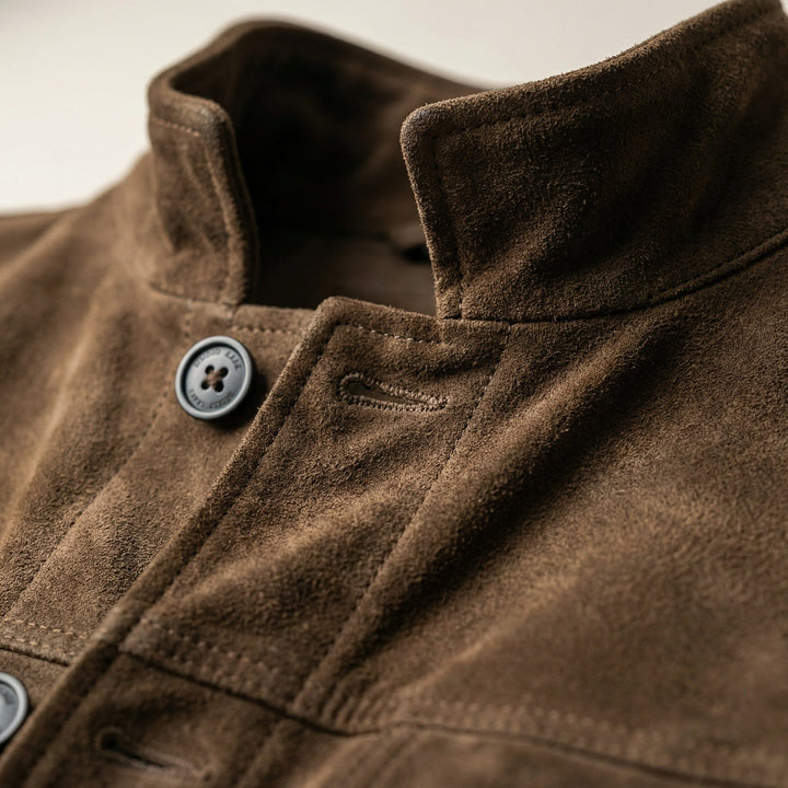 Raffaele Wildleder-Feldjacke