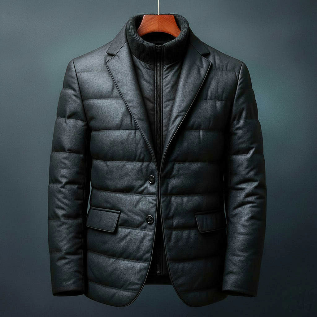 Theron Wattierte Blazer-Jacke