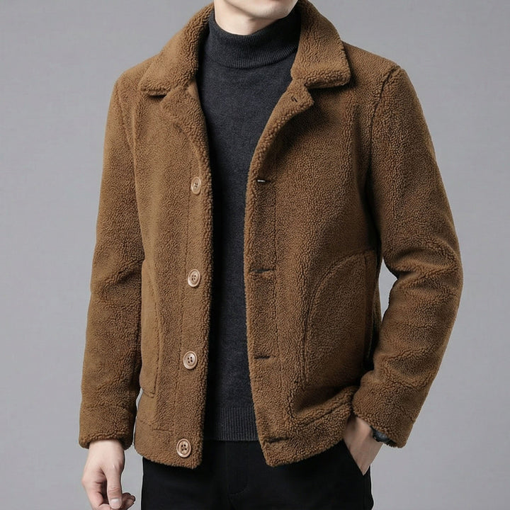 Salvatore Gefütterte Wende-Lederjacke