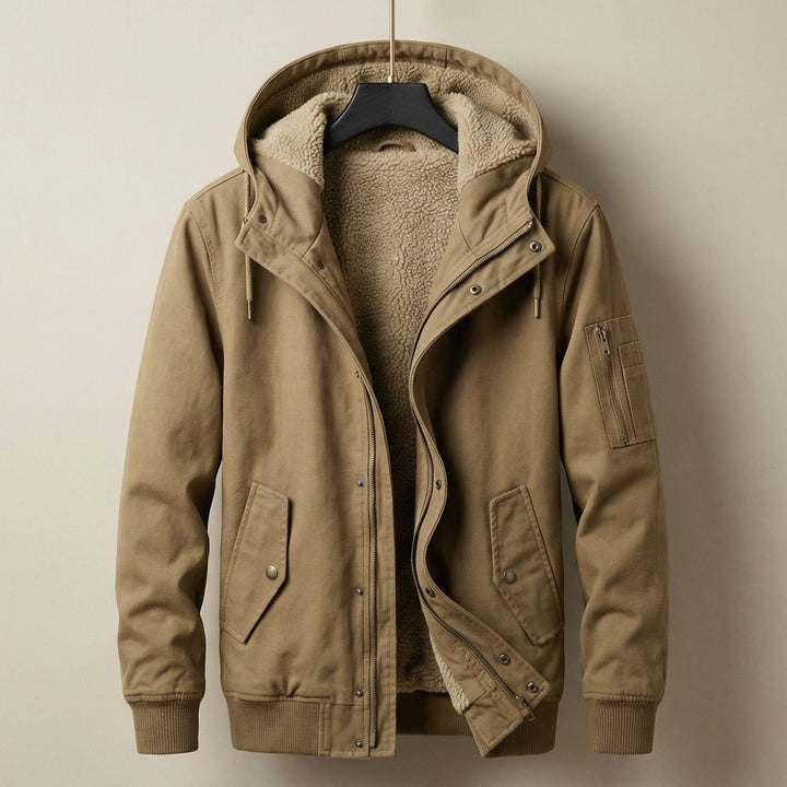 Matteo Gefütterte Jacke mit Kapuze